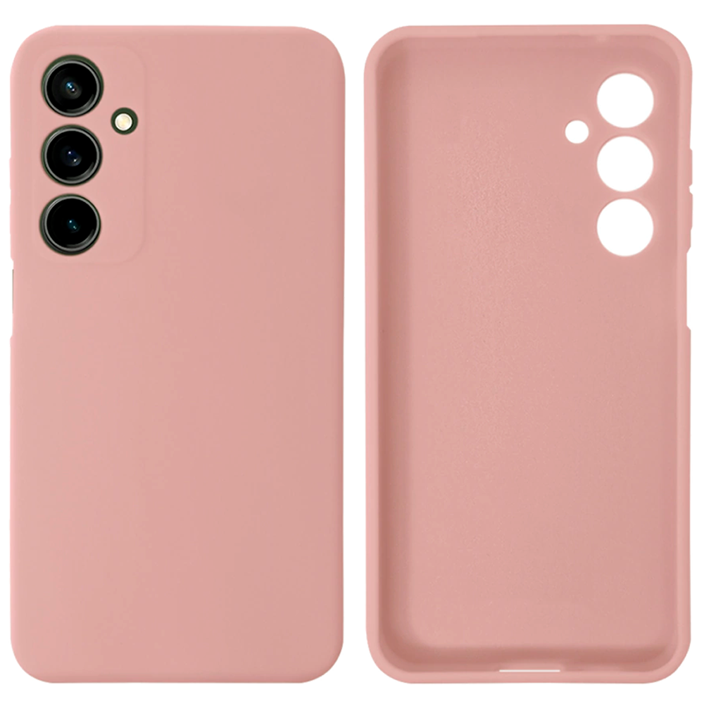 Чохол Silicone case Camera Protective для Samsung M34 (18) пудра Pink Sand