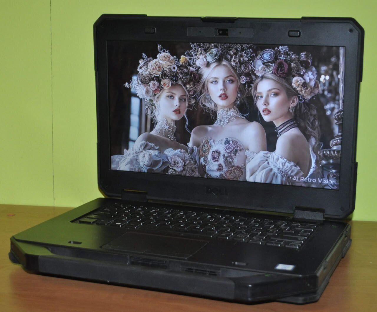Б/в Захищений ноутбук Dell Latitude 5414 Rugged 14" 1366x768| Core i5-6300U| 16 GB RAM| 1000 GB SSD| HD 520