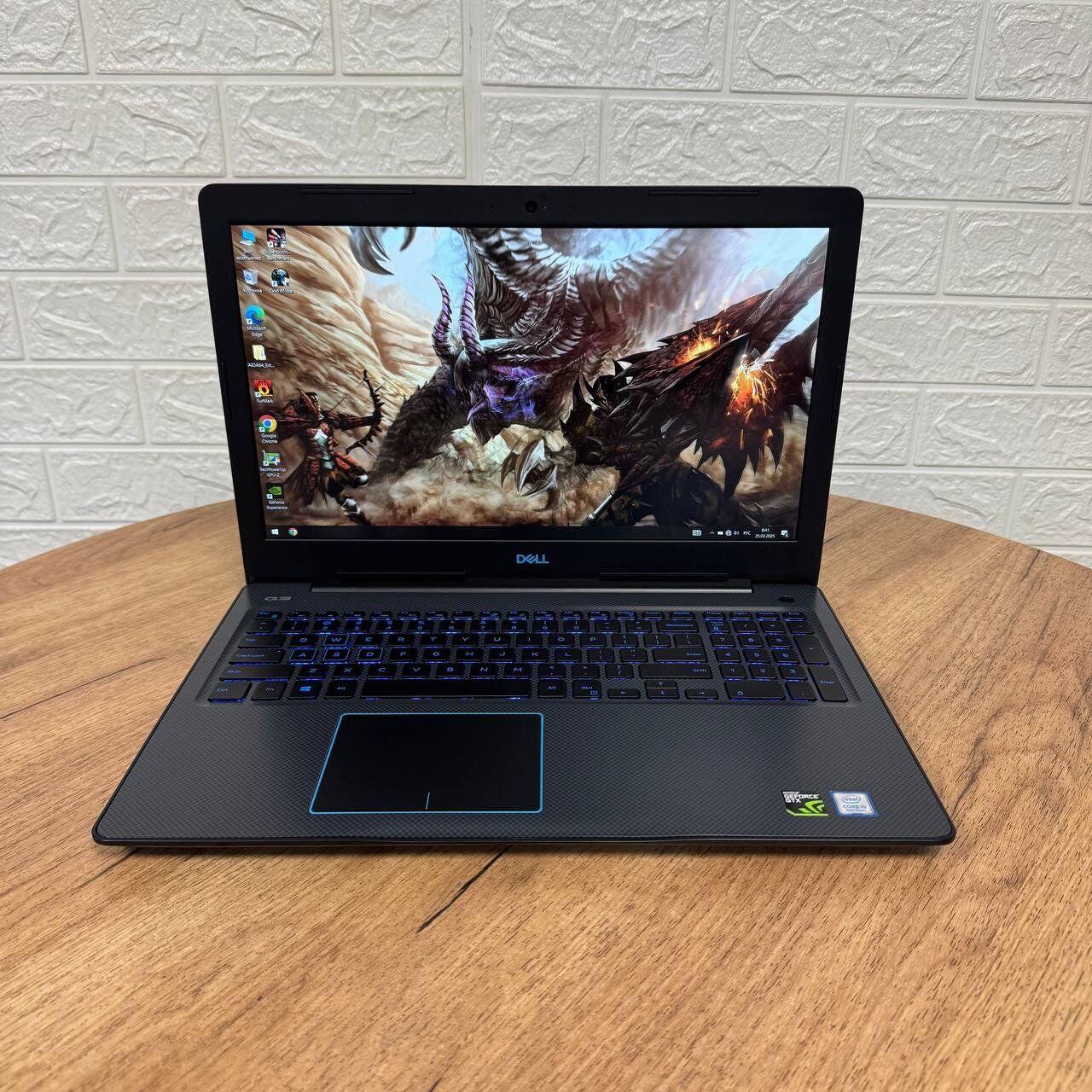Б/в Ігровий ноутбук Dell G3 3579 15.6" 1920x1080| i5-8300H| 8GB RAM| 128GB SSD+1000GB HDD| GTX 1050 4GB
