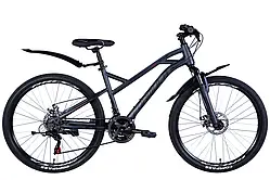 Велосипед сталь 26 Formula DRIFT AM DD рама-16,5 сріблястий (матовий) з крилом Pl 2024 ORG