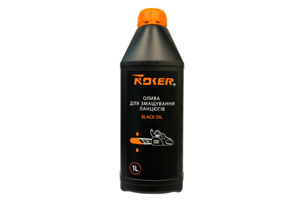 Мастило для змащування ланцюгів Noker 1л Black Oil (7123)