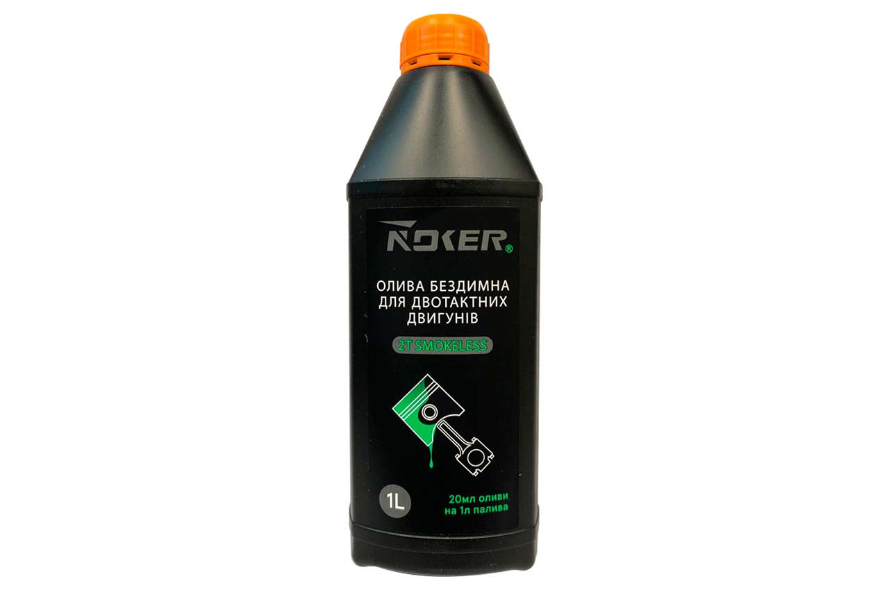 Олива для двигунів 2T Noker 1л Smokeless (7119)