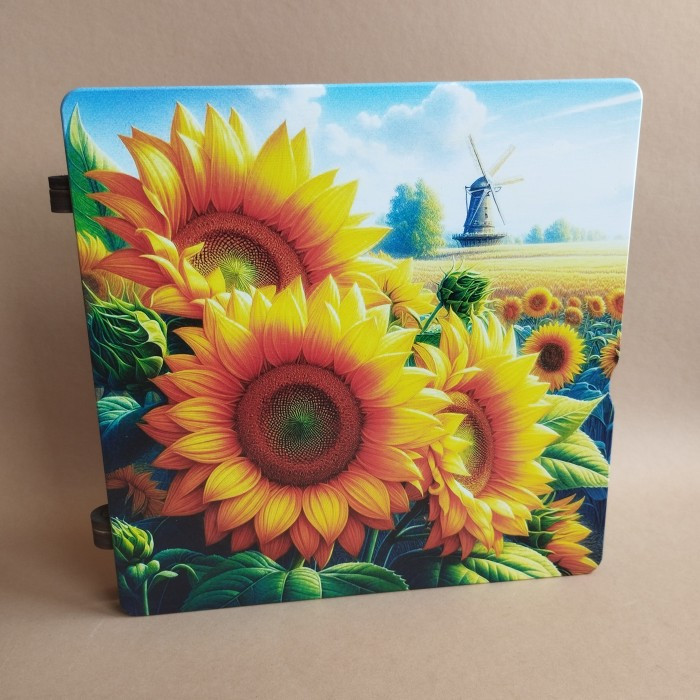 Дерев'яний органайзер для бісеру Книжка на 60 комірок, з кольоровим друком (060692к), фото 1