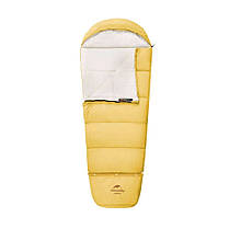 Спальник дитячий Naturehike С300 NH21MSD01, жовтий, фото 3