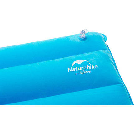 Подушка надувна Naturehike Square Inflatable NH18F018-Z, блакитний, фото 3