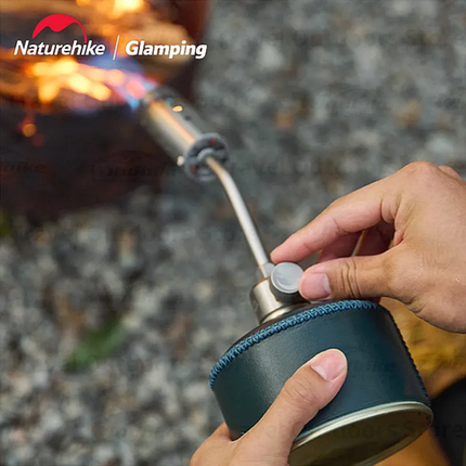 Чохол для газового балону 450 г Naturehike NH20PJ084, темно-синій, фото 4