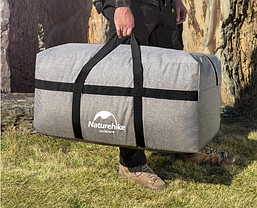 Сумка для зберігання портативна Naturehike NH17S021-L, 100 л, темно-сірий, фото 6