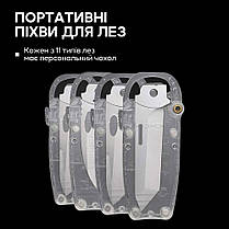 Набір змінних клинків Roxon (BA14; BA15; BA17) 3in1 для S501U, S502U, S802, фото 5