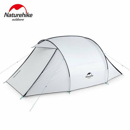 Намет тримісний Naturehike Cloud Fun NH19ZP006, 210T/Silver Coated, білий, фото 1