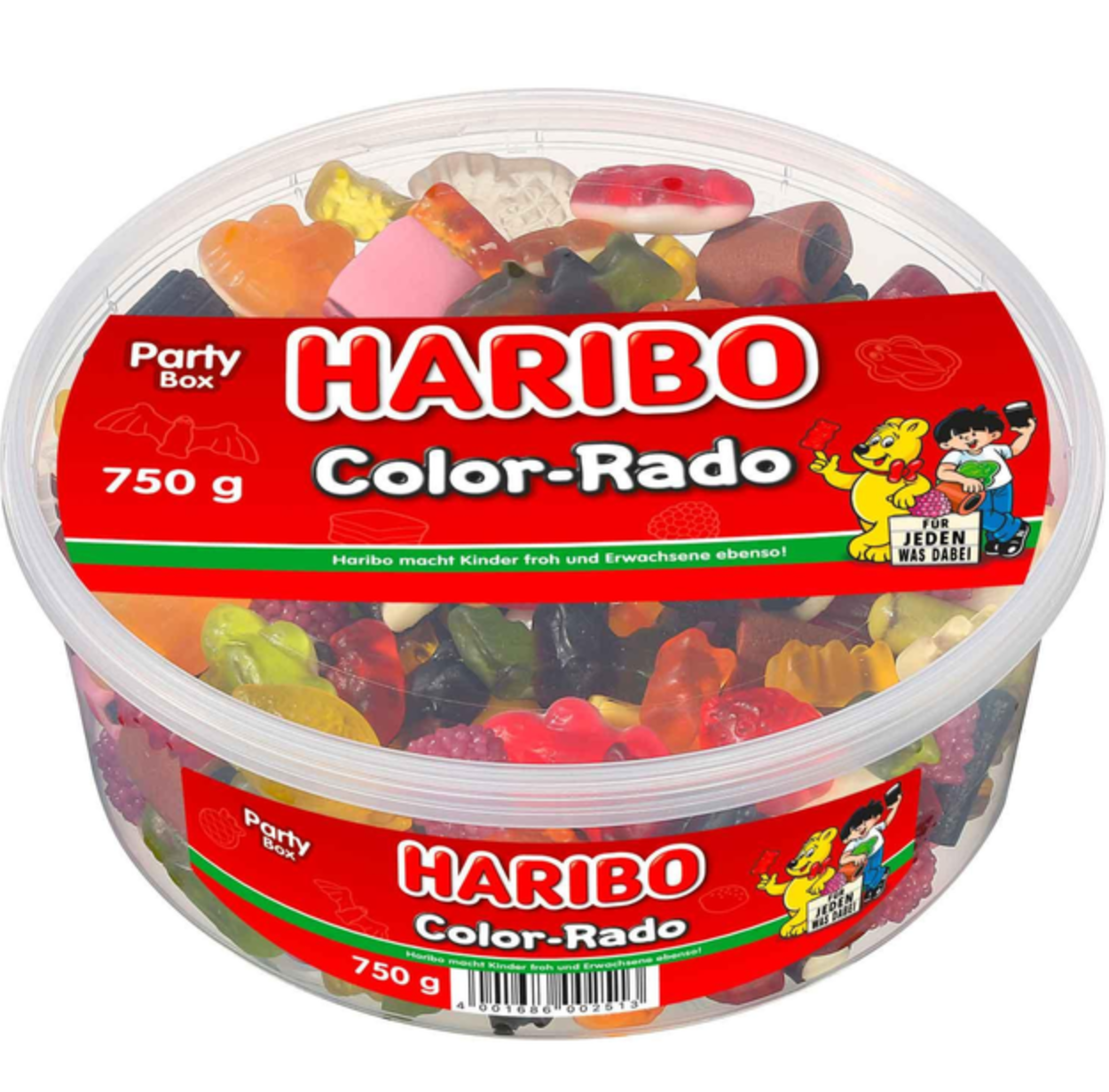 Желейні цукерки Haribo Color-Rado 750г