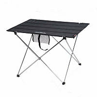 Стіл розкладний Naturehike NH20JJ020,1680D Oxford / алюміній, Розмір L, чорний