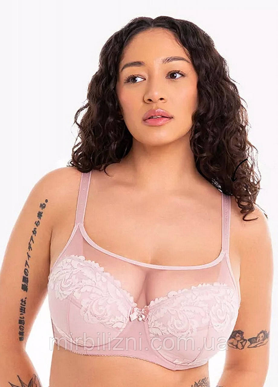 Бюстгальтер Acousma капучіно, арт.6482 (ущільнена чашка, класичний, на кісточках)