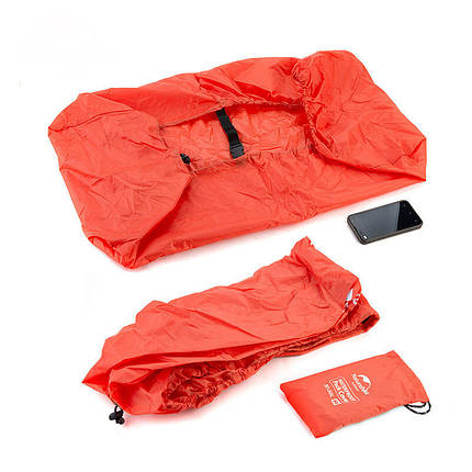 Чохол для рюкзака Naturehike NH15Y001-Z L, 50-70 л, помаранчевий, фото 4