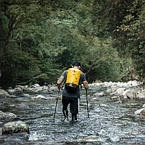 Рюкзак водонепроникний Naturehike NH21FSB04, 40л, жовтий, фото 5