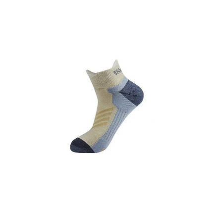 Шкарпетки низькі Naturehike CYY2341ZJ012, розмір L, бежево-сірі, фото 1