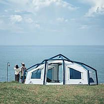 Намет надувний Naturehike CNK2300ZP012, блакитний великий, фото 4