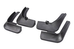 Бризковики Premium для Skoda Rapid (2012-2017) Резинопластик (4 шт)