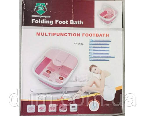 Гідромасажна ванна для ніг з підігрівом Multifunction Footbath Massager (12)