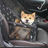 Автокрісло для собак дрібних і середніх порід car Dogs Seat чорний (GS-176773), фото 6