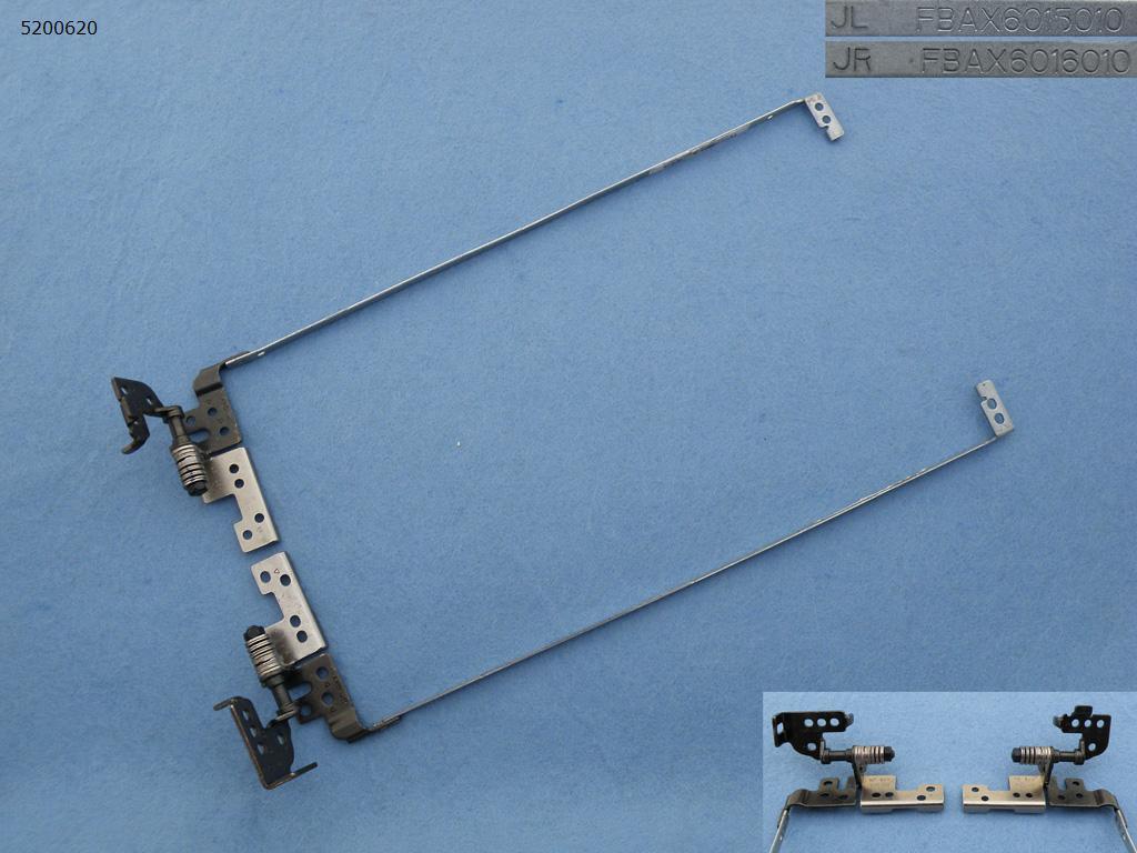 Петлі для HP Compaq G62 CQ62 FBAX6016010 FBAX6036010, пара, ліва +права, фото 1