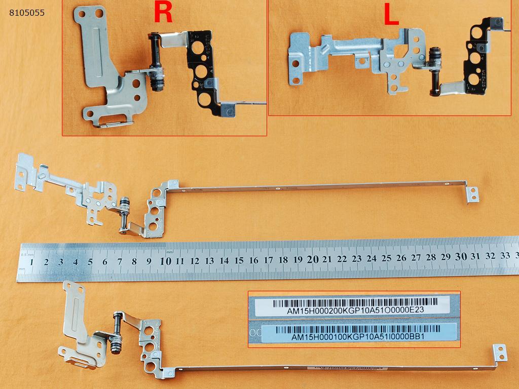 Петли для Toshiba Satellite C50-B C50D-B C55D-B C55-B (Thick, Verison 1), AM15H000200 AM15H000100, пара,, фото 1