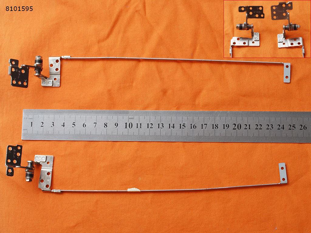 Петлі для Asus X550CC X550EA X550LA X550LAV X550LB X550LC X550LD X550LDV X550VC X550WA, (пара, ліва+права,, фото 1