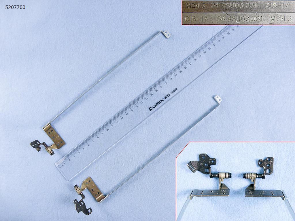 Петлі для HP Envy Pavilion DV7-7000 34.4SU03.031 34.4SU02.031, пара, ліва +права, фото 1