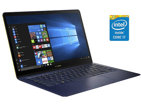 Ультрабук Б-клас Asus ZenBook 3 Deluxe UX490UAR/ 14" 1920x1080/ i7-8550U/ 16GB RAM/ 512GB SSD/ UHD 620, фото 1