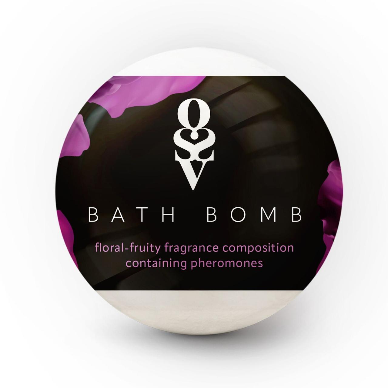 Бомбочка для ванни з феромонами Obsessive Bath bomb Floral — Fruity (100 г)