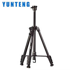 Телескопічний штатив 152 см Yunteng VCT-6680 для смартфона та фото- та відеокамер, фото 4