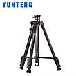 Телескопічний штатив 152 см Yunteng VCT-6680 для смартфона та фото- та відеокамер, фото 6