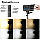 Студійний відеосвітло 220V, 120 Вт Puluz PU3061EU Studio Video Light 3200K-5600K, фото 2