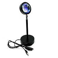 Світильник для селфі з ефектом заходу сонця, Лампа атмосферна проекційний світильник QL-62