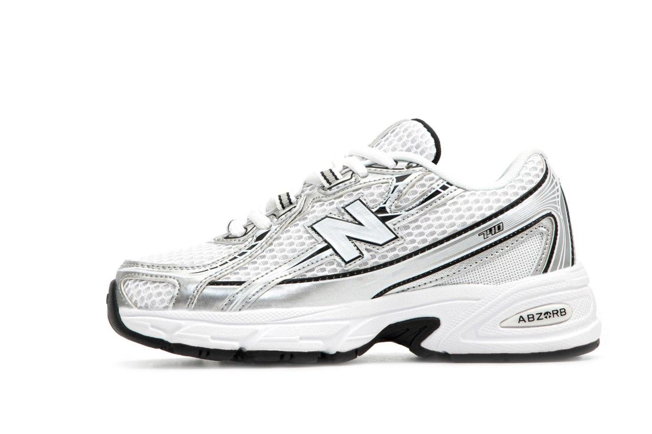 New Balance 740 Silver Кросівки жіночі чоловічі