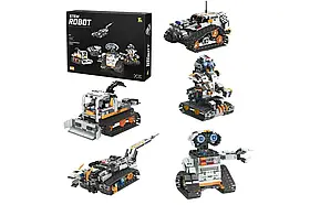 Робот-конструктор 5-в-1 Stem Robot з пультом керування і Bluetooth (APP) iC227