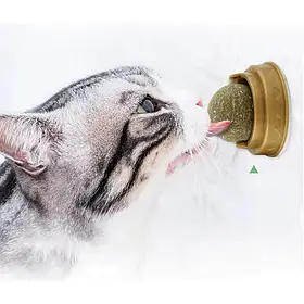 Ласощі з м'ятою для кішок із котяча м'ята, льодяник для котів, кулька, що Крута, з м'ятою на липучці SV227