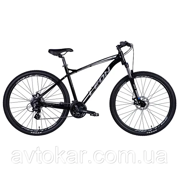 Велосипед алюміній 29" Leon TN-90 AM Hydraulic lock out DD рама-20" чорний із сірим 2024 ORG