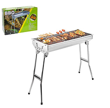Мангал Барбекю GP4272 (73×34×69 см). Універсальний переносний мангал для барбекю. YU227