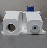 Роз'єм силовий стаціонарний із заземленням Lemanso 2P+E / 3P 32F-6H 220-240V IP44 комплект, фото 7