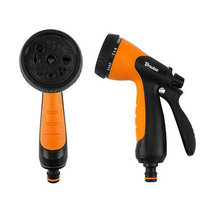 8-функціональний пістолет для поливу, BLACK LINE, ECO-2068, фото 1