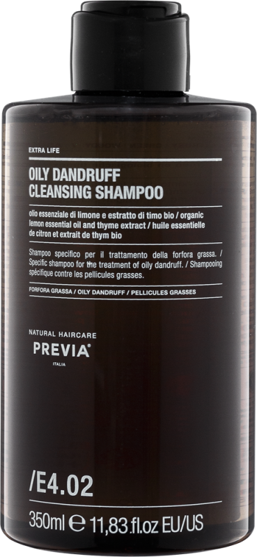 E4.02 Шампунь очищувальний проти жирної лупи 350мл, фото 1