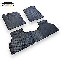 Авто-коврики ЕВА для Hyundai Kona Electric 2017- 2023 / Комплект ковриков EVA для хюндай кона электрик
