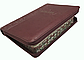 Біблія середня І.Огієнко 045 zti зам. шкіри, розмір 14 х 18.5 см, Бордова (арт. 1014610), фото 4