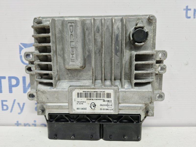 Блок керування двигуном Ssangyong Korando C200 2.0 DIESEL D20DTF 2010 (б/у), фото 1