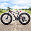 Стильний алюмінієвий велосипед Fat Bike 24"×4.0, рама 15", S800 Hammer Extrime, чорно-червоний, фото 7