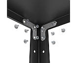 Стелаж металевий чорний розбірний 1840х950х340мм 5 полиць 50 кг/полицю, Стелажі лофт для офісу та дому, фото 3