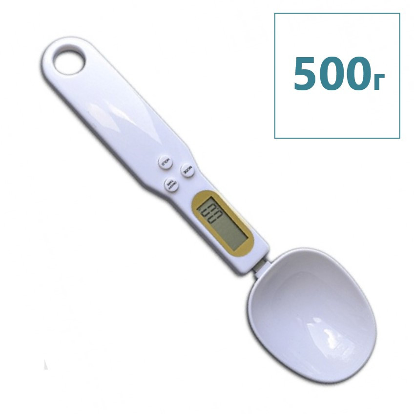 Мірна ложка ваги кухонна електронна з LCD екраном, до 500 гр