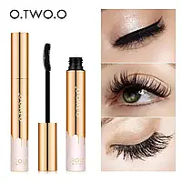 Туш для вій O.TWO.O Gold Mascara 10г. Водовідштовхувальна туш OTWOO подовжує вії вдвічі