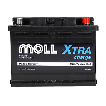 Автомобільний акумулятор MOLL X-Tra Charge  64Ah 620A R+ (L2)