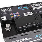Автомобільний акумулятор MOLL X-Tra Charge 64Ah 620A R+ (L2), фото 4